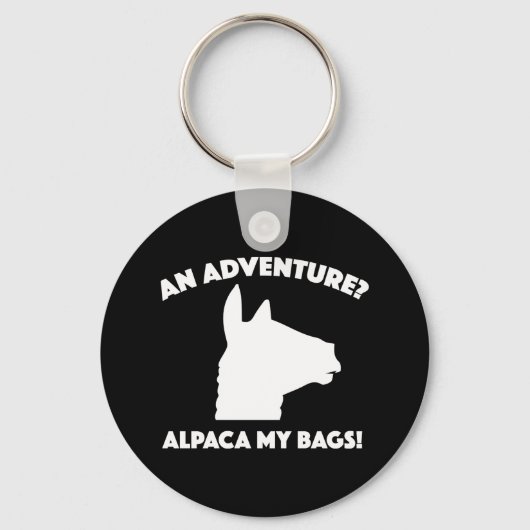 Alpaca My Bags Sleutelhanger (Voorkant)