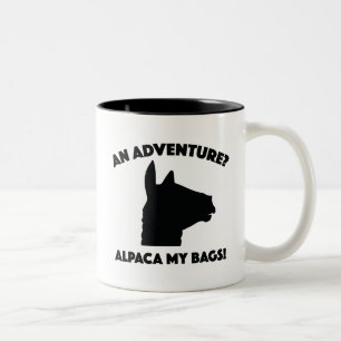 Alpaca My Bags Tweekleurige Koffiemok