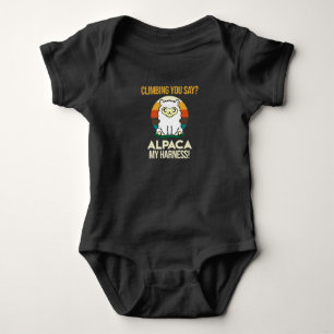 Alpaca My Harness Mountain climate ber rock Romper