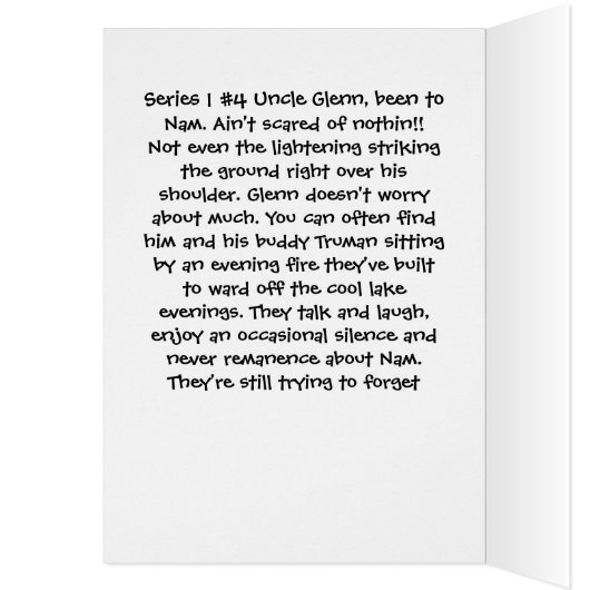 Alpaca - Oom Glen met verhaalkaart (Binnen (Links))