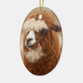 Alpaca-ornament Keramisch Ornament (Links)