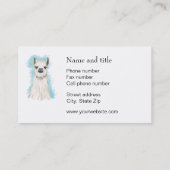 Alpaca Owner Visitekaartje (Achterkant)