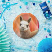 Alpaca Party Happy Birthday 7-inch Bord papier (Feest)