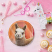 Alpaca Party Happy Birthday 7-inch Bord papier (Feest)