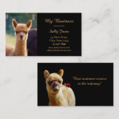 Alpaca Pet Care-Visitekaartjes met twee zijden Visitekaartje (Voorkant / Achterkant)
