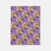 Alpaca Polyester Fleece Blanket Deken (Voorkant)