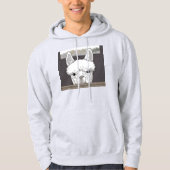 Alpaca Portrait Hoodie (Voorkant)