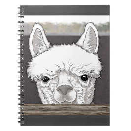 Alpaca Portrait Notitieboek