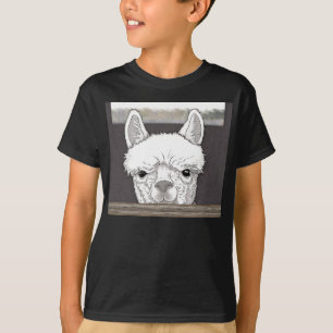 Alpaca Portrait T-shirt