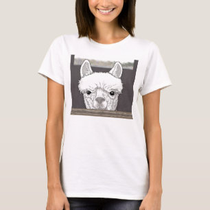 Alpaca Portrait T-shirt
