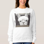 Alpaca Portrait Trui (Voorkant)