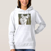 Alpaca Portret 2 Hoodie (Voorkant)