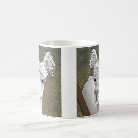 Alpaca Portret 2 Koffiemok (Center)