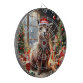 "Alpaca presenteert: Een Kerstverhaal" Dartbord (Voorkant Links)