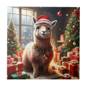 "Alpaca presenteert: Een Kerstverhaal" Tegeltje