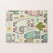 Alpaca Puzzel Land 🧩 Legpuzzel (Horizontaal)