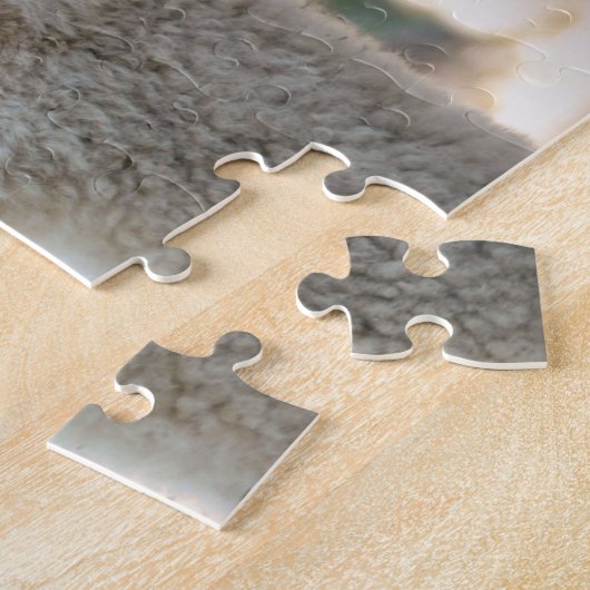 Alpaca Puzzle Celeste Legpuzzel (Zijkant)