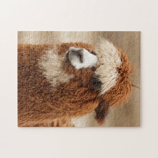 Alpaca puzzle legpuzzel (Horizontaal)