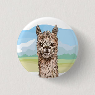 Alpaca Ronde Button 3,2 Cm