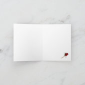 Alpaca Roos Notitiekaarten (Binnen)