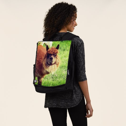 Alpaca Rugtassen (Gedragen)