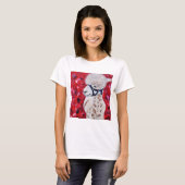 Alpaca Schilderij Alan T-shirt (Voorkant volledig)