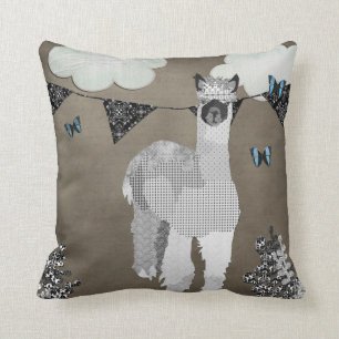 Alpaca Shades of Grey Mojo Pillow Kussen