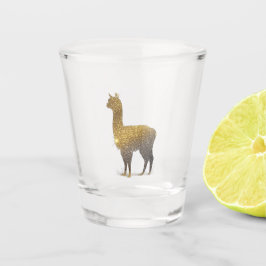 Alpaca shot glass glas