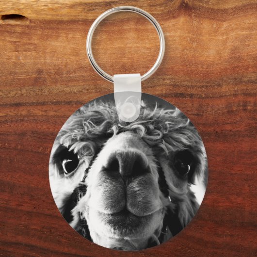 Alpaca Sleutelhanger (Voorkant)