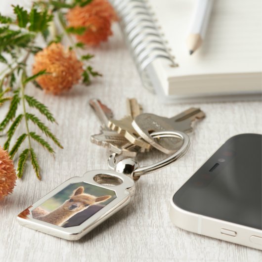 Alpaca-Sleutelhangers Sleutelhanger (Zijkant)