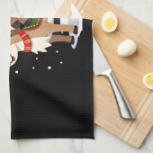 Alpaca Sloth Christmas (2) Theedoek (Quarter Fold)