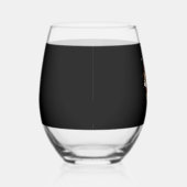 Alpaca Sloth Christmas (2) Wijnglas Zonder Voet (Rechts)