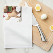 Alpaca Sloth Christmas (3) Theedoek (Quarter Fold)