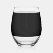 Alpaca Sloth Christmas (3) Wijnglas Zonder Voet (Rechts)