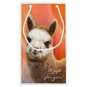 Alpaca Small Gift Bag Klein Cadeauzakje (Achterkant)