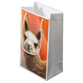 Alpaca Small Gift Bag Klein Cadeauzakje (Achterkant Gekanteld)
