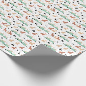 Alpaca Spring Garden Cadeaupapier (Hoek)