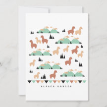 Alpaca Spring Garden T-shirt