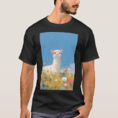 Alpaca Springtime Serendipiteit T-shirt (Voorkant)