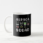 Alpaca Squad Gangster Funny Alpaca Friends Koffiemok (Links)
