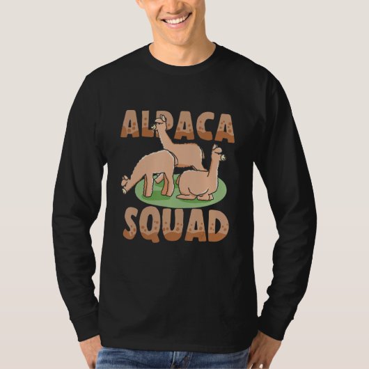 Alpaca Squad T-shirt (Voorkant)