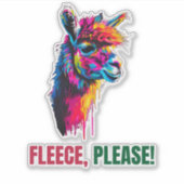 Alpaca Sticker (Voorkant)