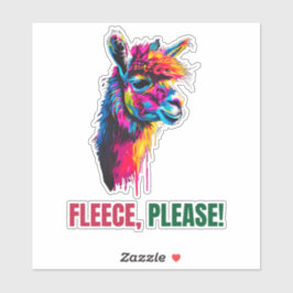 Alpaca Sticker