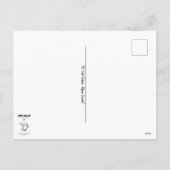 ALPACA SWEATER van Jeff Willis Art Feestdagenkaart (Achterkant)