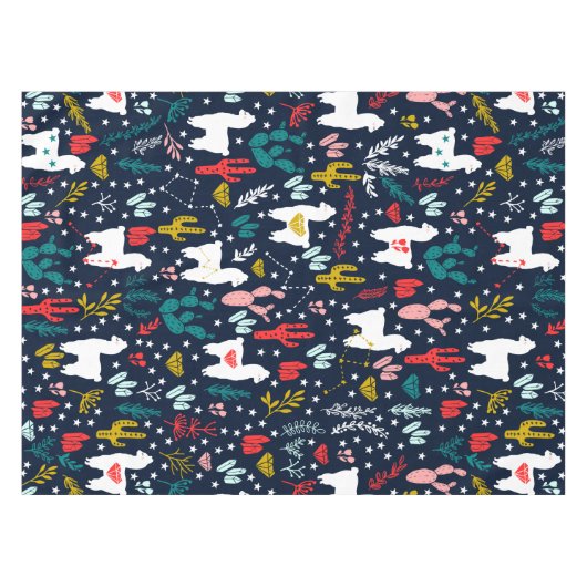 Alpaca Tablecloth Tafelkleed (Voorkant (Horizontaal))