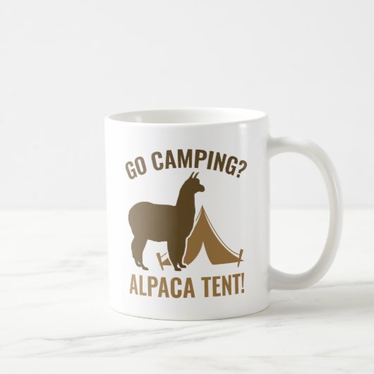 Alpaca Tent Koffiemok (Rechts)