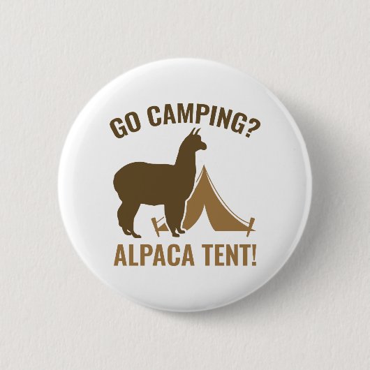 Alpaca Tent Ronde Button 5,7 Cm (Voorkant)