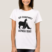 Alpaca Tent T-shirt (Voorkant)