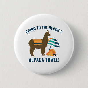 Alpaca Towel Ronde Button 5,7 Cm