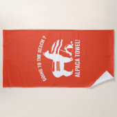 Alpaca Towel Strandlaken (Voorkant)